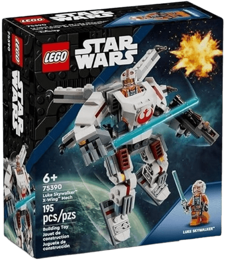 LEGO 75390 - Luke Skywalker X - Wing Mech - WiredVillage Games - LEGO